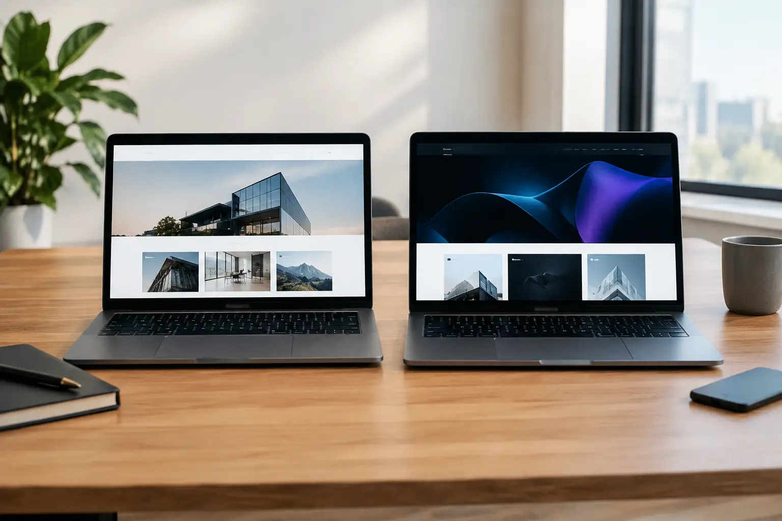 Porovnanie Webflow a Frameru pre firemný web