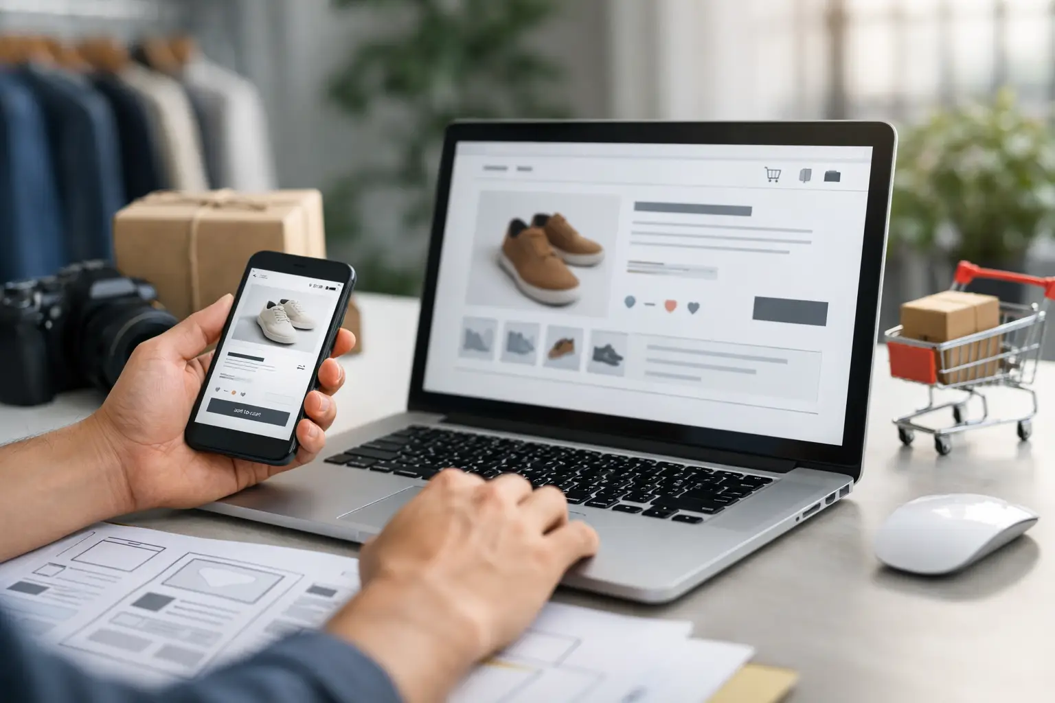 Sprievodca UX pre e-shop, ktorý predáva