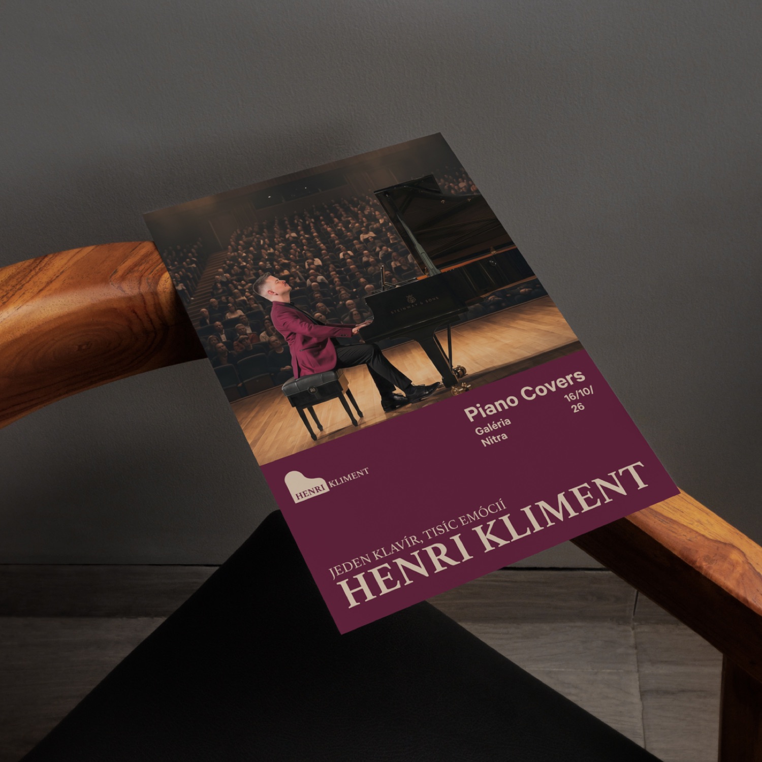 Henri Kliment — vizuál koncertu
